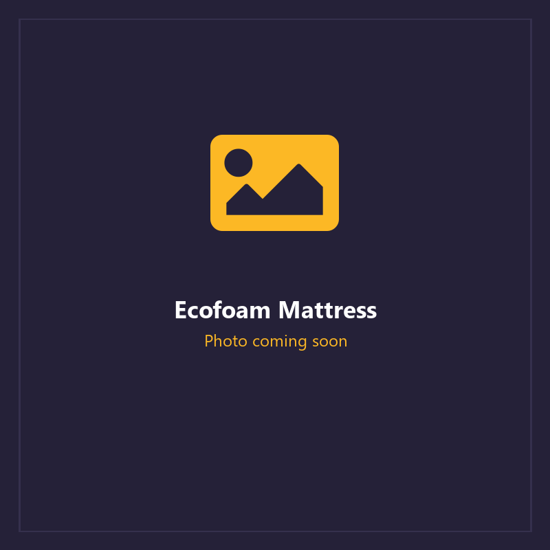 Ecofoam mattress